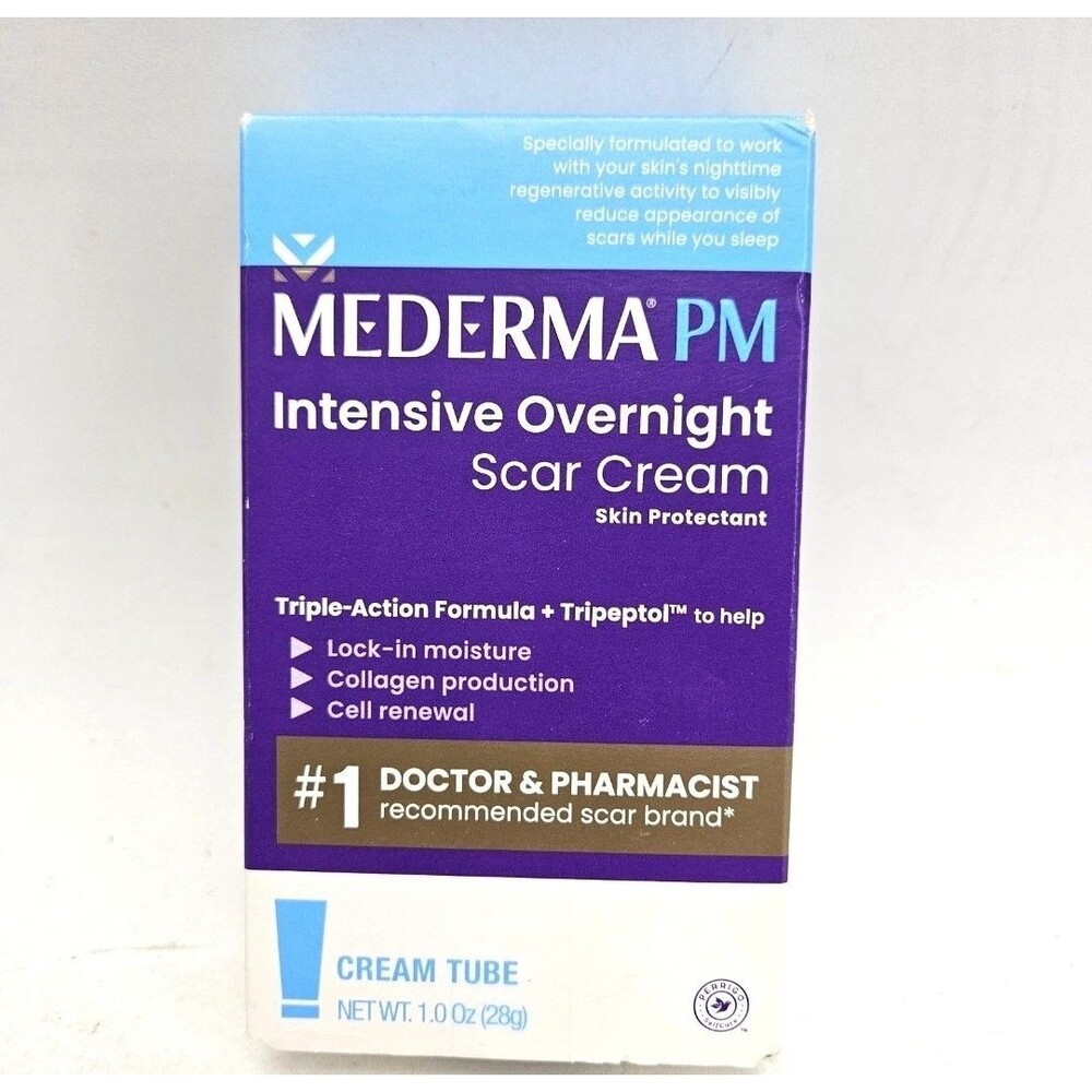 Mederma PM Intensive Overnight Scar Cream for Smaller Less Visible Scars 11/27